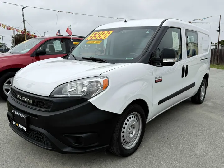 WHITE, 2021 RAM PROMASTER CITY Image 1