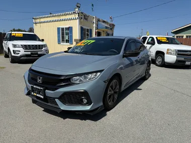 GRAY, 2018 HONDA CIVIC Image 