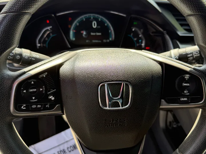 GRAY, 2018 HONDA CIVIC Image 7