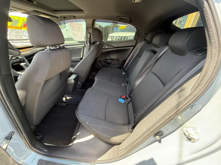 GRAY, 2018 HONDA CIVIC Image 10