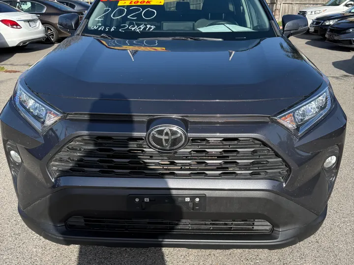 GRAY, 2020 TOYOTA RAV4 Image 2