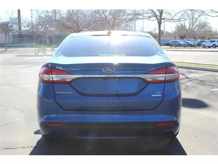 BLUE, 2018 FORD FUSION Image 6