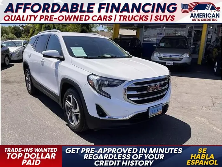 WHITE, 2020 GMC TERRAIN Image 1