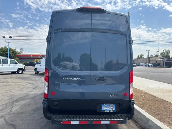 BLUE, 2019 FORD TRANSIT 250 VAN Image 6
