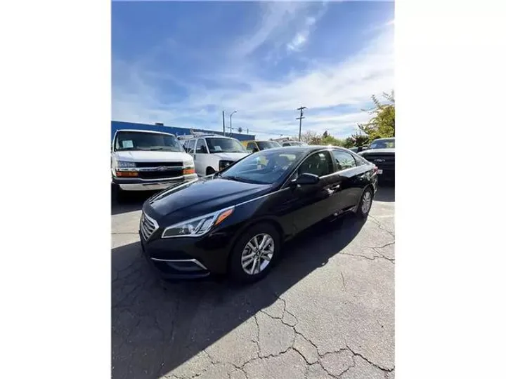 BLACK, 2016 HYUNDAI SONATA Image 6