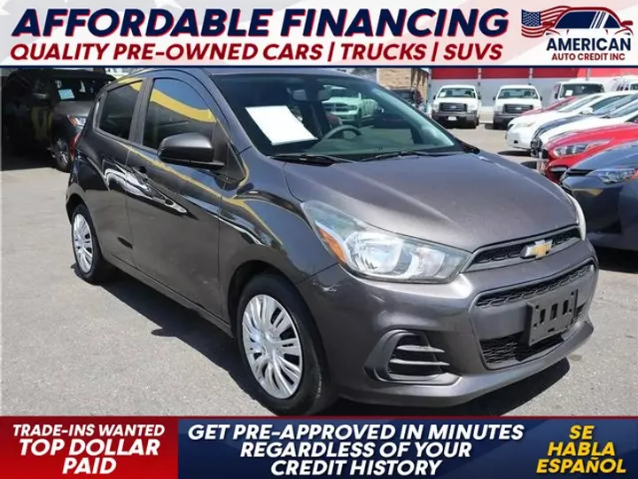 GRAY, 2016 CHEVROLET SPARK Image 1