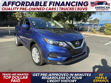 BLUE, 2021 NISSAN ROGUE SPORT Image 3