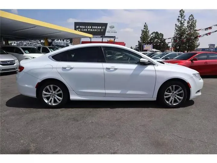 WHITE, 2015 CHRYSLER 200 Image 8