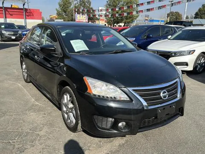 BLACK, 2014 NISSAN SENTRA Image 13