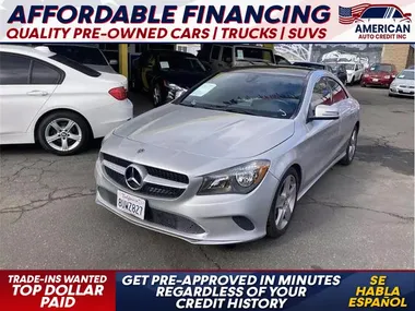 SILVER, 2018 MERCEDES-BENZ CLA Image 