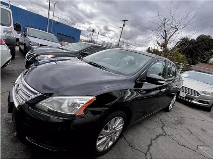 BLACK, 2013 NISSAN SENTRA Image 3