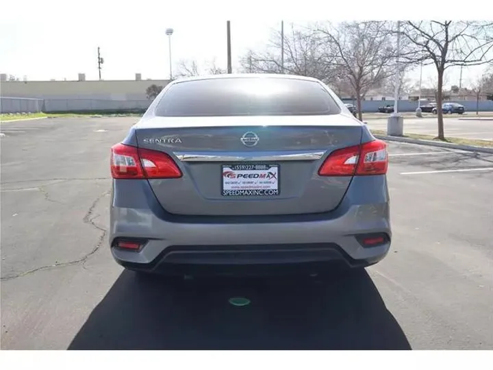 GRAY, 2017 NISSAN SENTRA Image 6