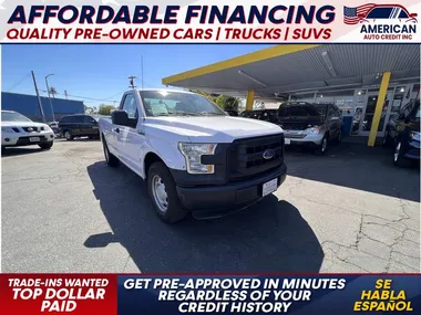 WHITE, 2016 FORD F150 REGULAR CAB Image 2