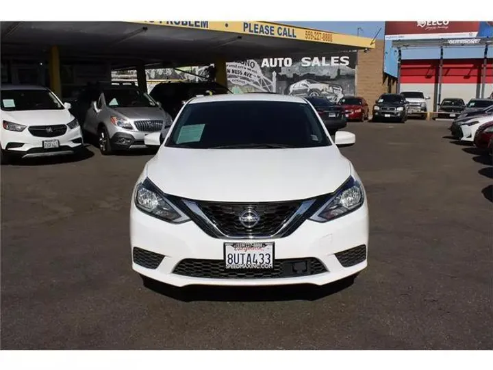 WHITE, 2019 NISSAN SENTRA Image 2