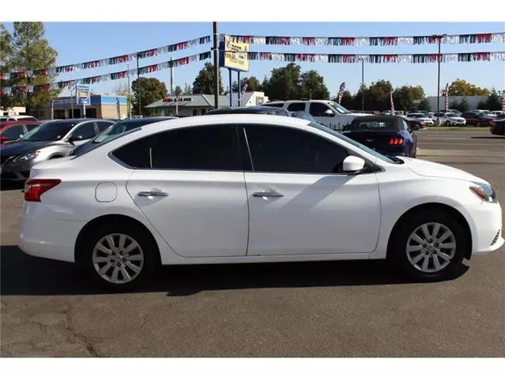 WHITE, 2019 NISSAN SENTRA Image 7