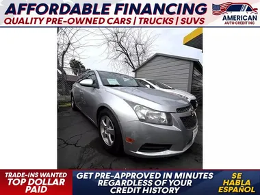 SILVER, 2014 CHEVROLET CRUZE Image 