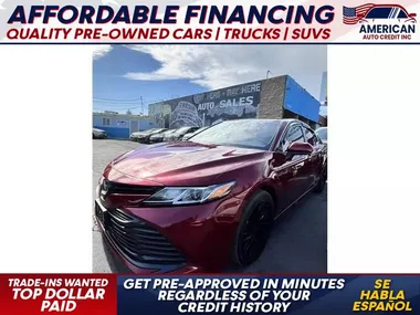 RED, 2020 TOYOTA CAMRY Image 