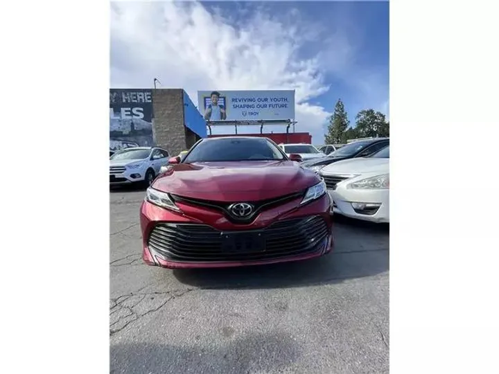 RED, 2020 TOYOTA CAMRY Image 9