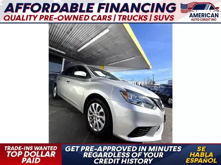 SILVER, 2019 NISSAN SENTRA Image 1