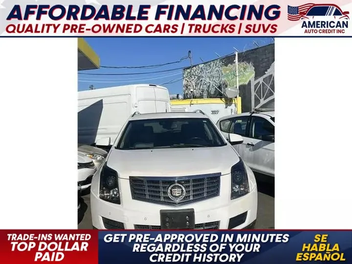 WHITE, 2014 CADILLAC SRX Image 1