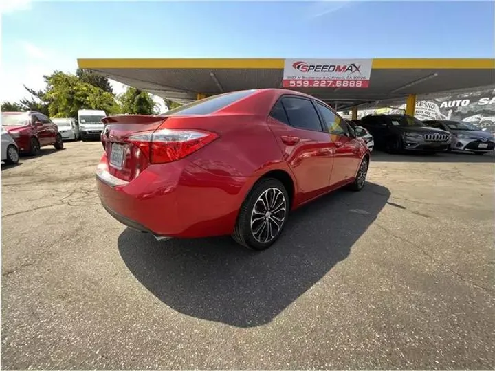 RED, 2014 TOYOTA COROLLA Image 13