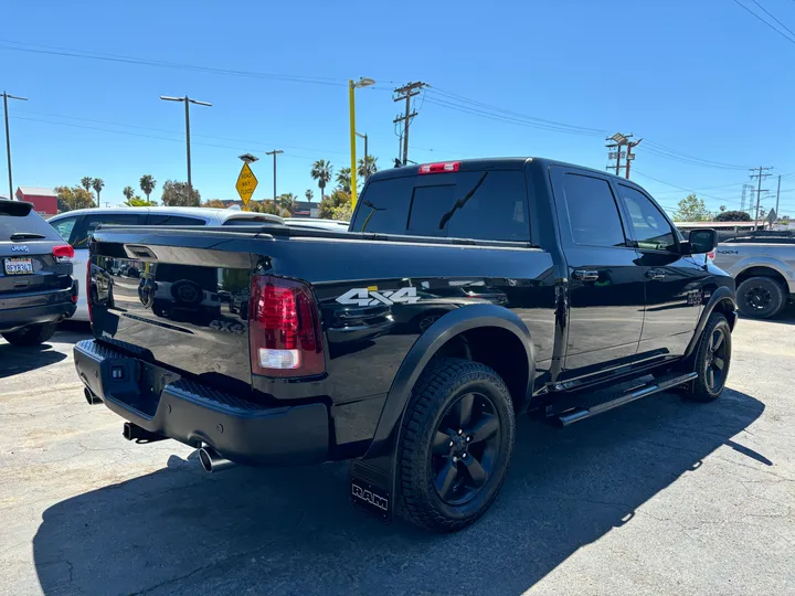 BLACK, 2019 RAM 1500 CLASSIC CREW CAB Image 5