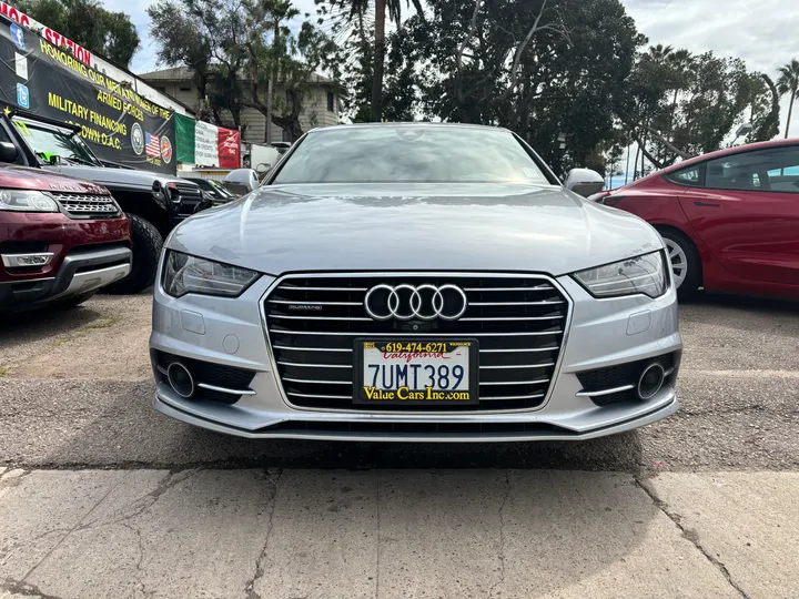 SILVER, 2017 AUDI A7 Image 2