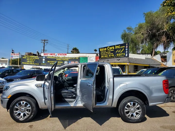 SILVER, 2020 FORD RANGER SUPERCREW Image 4