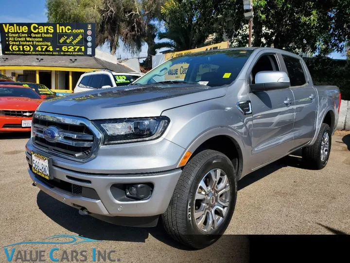 SILVER, 2020 FORD RANGER SUPERCREW Image 1