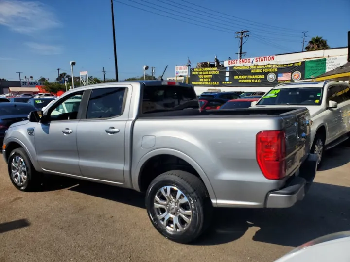 SILVER, 2020 FORD RANGER SUPERCREW Image 6