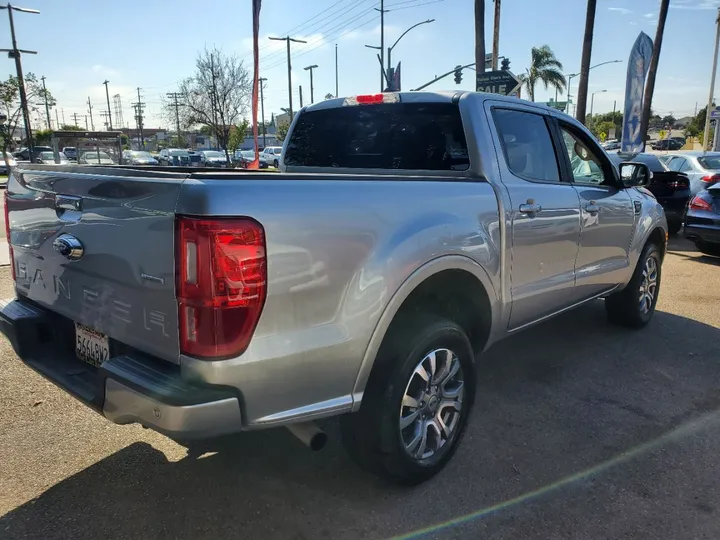 SILVER, 2020 FORD RANGER SUPERCREW Image 8