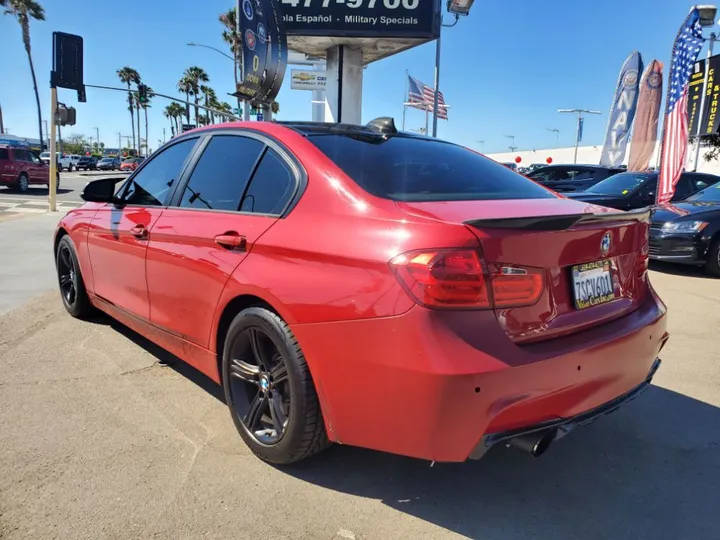 RED, 2013 BMW 3 SERIES Image 9