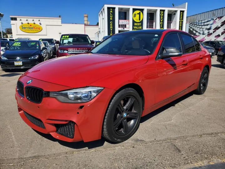 RED, 2013 BMW 3 SERIES Image 2