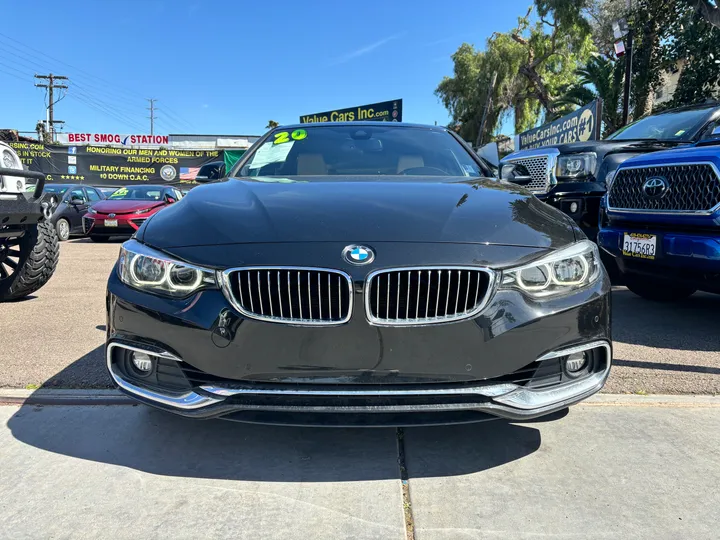 BLACK, 2020 BMW 4 SERIES Image 2