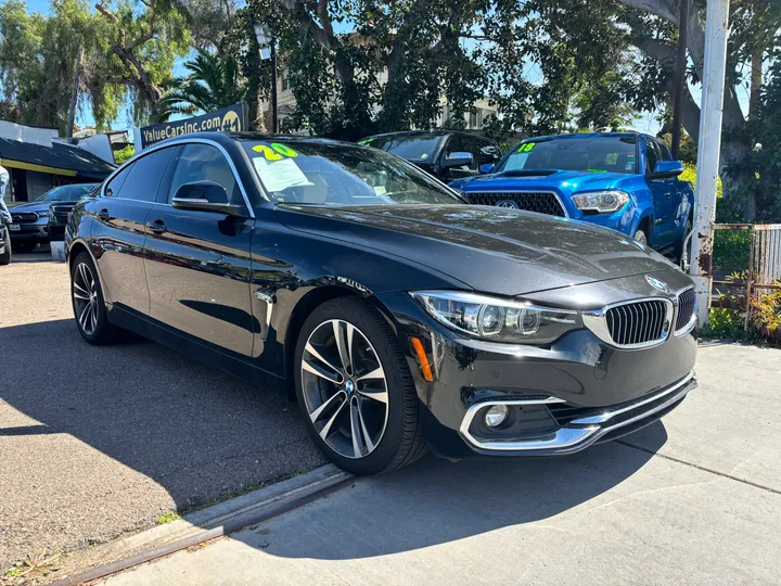 BLACK, 2020 BMW 4 SERIES Image 3