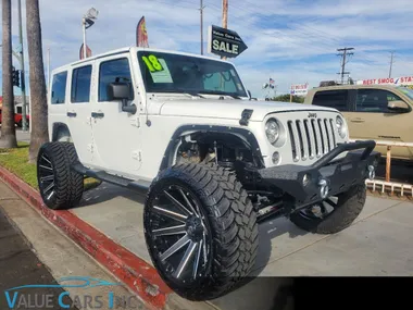 WHITE, 2018 JEEP WRANGLER UNLIMITED Image 12