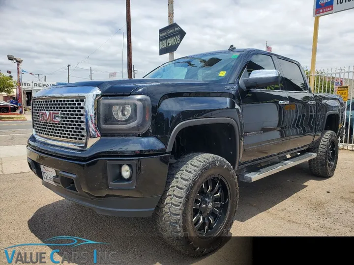 BLACK, 2014 GMC SIERRA 1500 CREW CAB Image 1