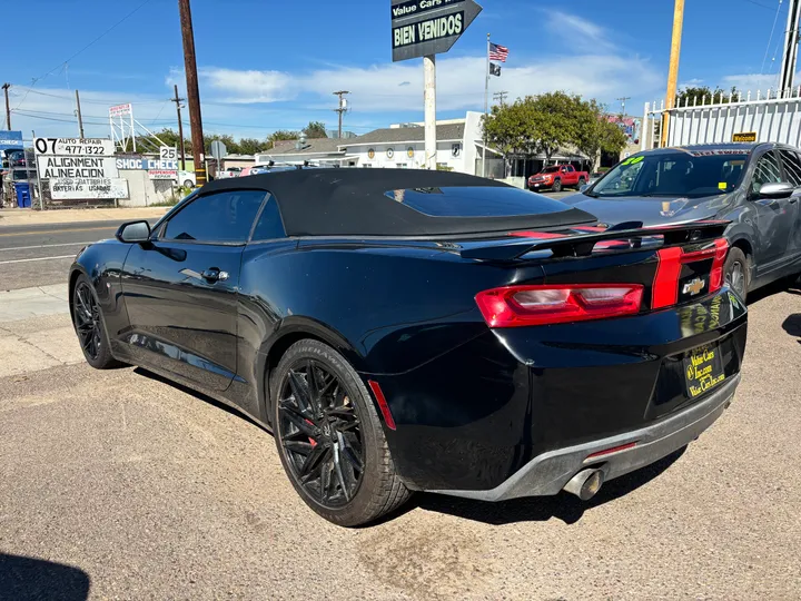 BLACK, 2017 CHEVROLET CAMARO Image 6