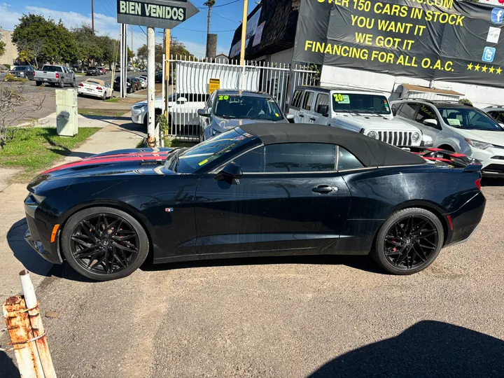 BLACK, 2017 CHEVROLET CAMARO Image 7