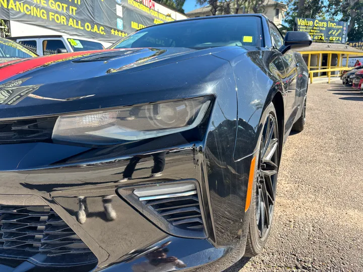 BLACK, 2017 CHEVROLET CAMARO Image 9