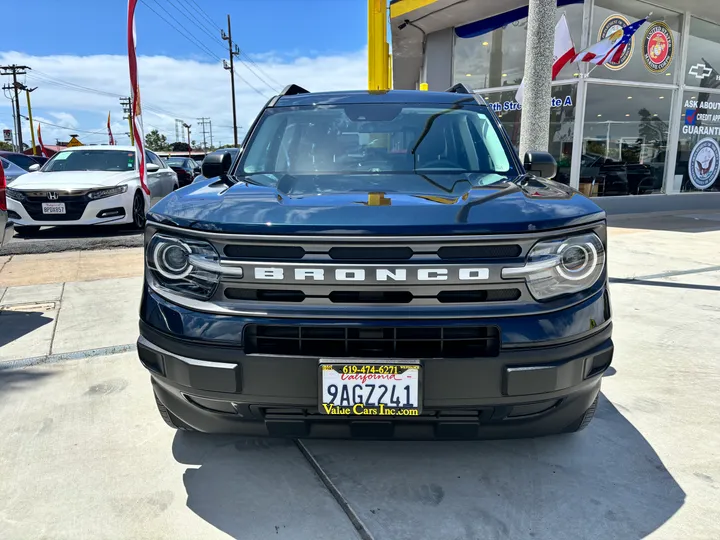 BLUE, 2022 FORD BRONCO SPORT Image 2