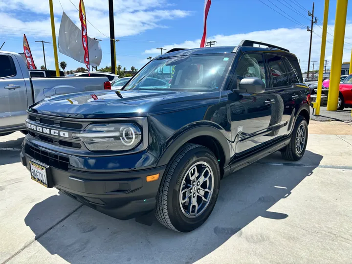 BLUE, 2022 FORD BRONCO SPORT Image 3