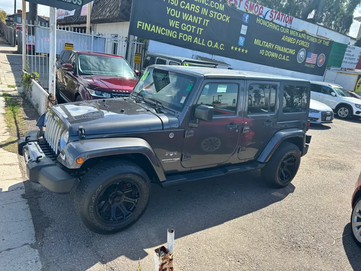 BLACK, 2018 JEEP WRANGLER UNLIMITED Image 8