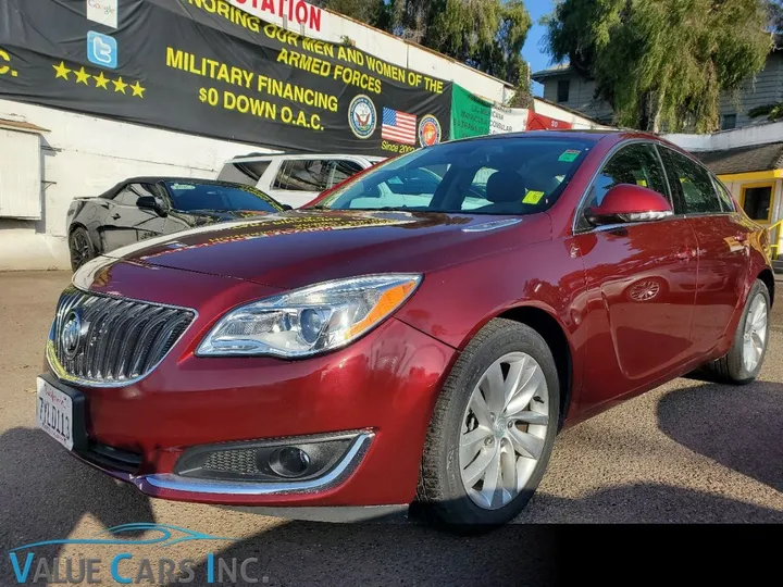RED, 2017 BUICK REGAL Image 1