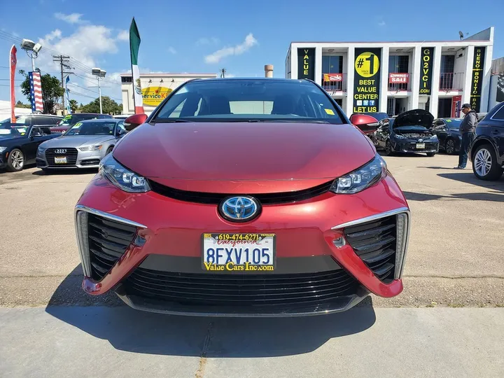 RED, 2018 TOYOTA MIRAI Image 8