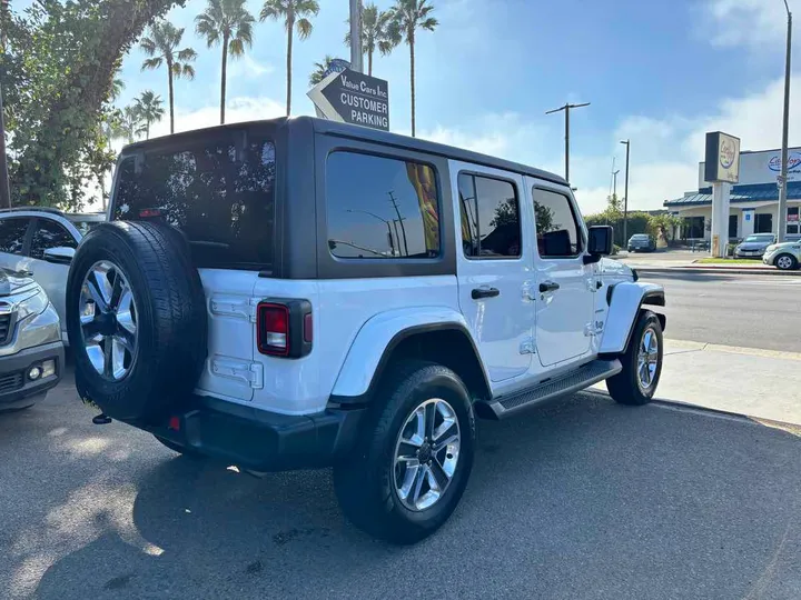 WHITE, 2020 JEEP WRANGLER UNLIMITED Image 4