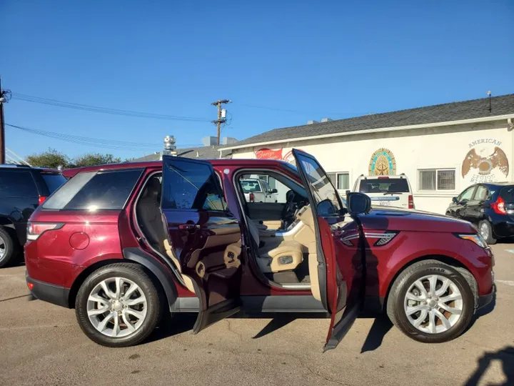 BURGUNDY, 2015 LAND ROVER RANGE ROVER SPORT Image 16