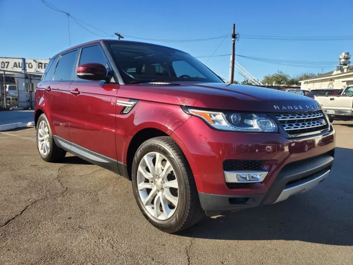 BURGUNDY, 2015 LAND ROVER RANGE ROVER SPORT Image 5