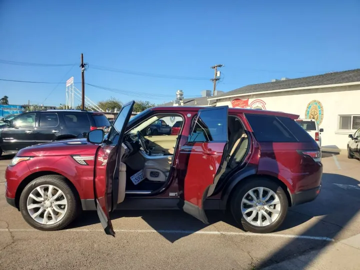 BURGUNDY, 2015 LAND ROVER RANGE ROVER SPORT Image 12