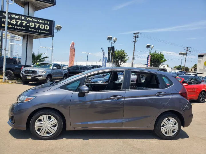 BLACK, 2019 HONDA FIT Image 3